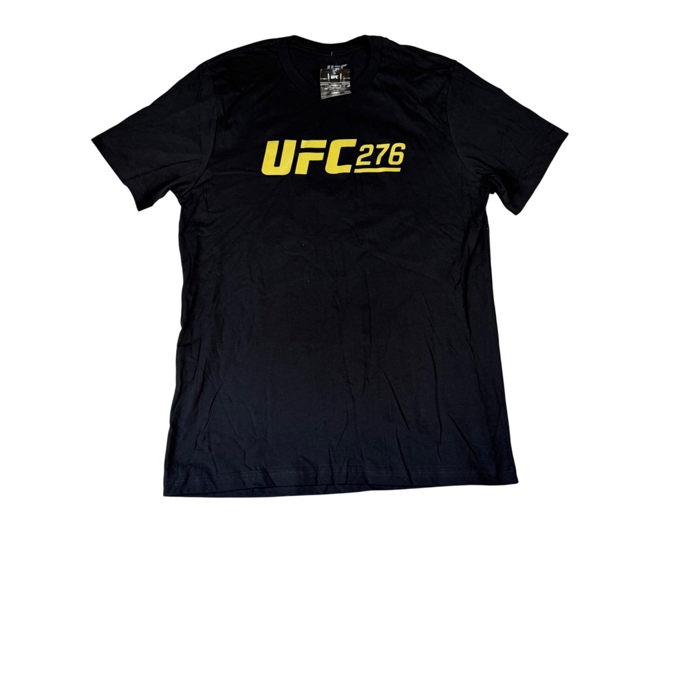 UFC 276 Adesanya vs Cannonier Mens Large Black Graphic T-Shirt New With Tags